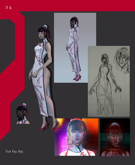Игра Sense - 不祥的预感: A Cyberpunk Ghost Story Artbook, скриншот