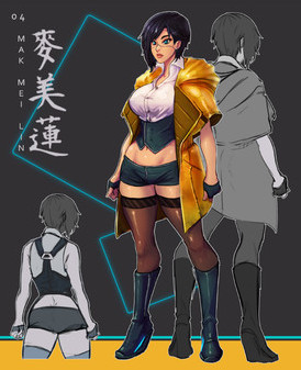 Игра Sense - 不祥的预感: A Cyberpunk Ghost Story Artbook, скриншот