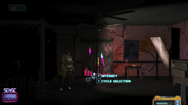 Игра Sense - 不祥的预感: A Cyberpunk Ghost Story, скриншот