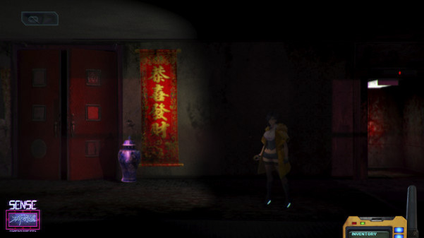 Игра Sense - 不祥的预感: A Cyberpunk Ghost Story, скриншот