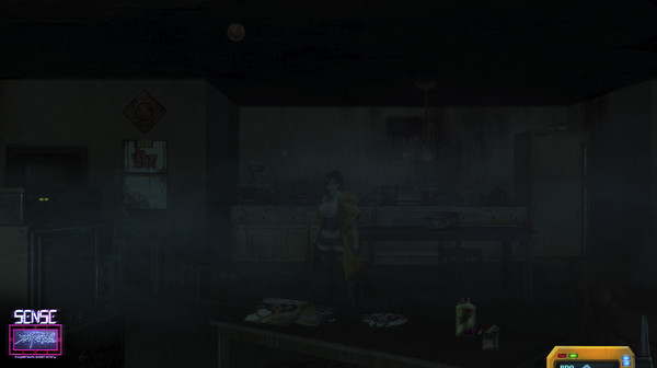 Игра Sense - 不祥的预感: A Cyberpunk Ghost Story, скриншот