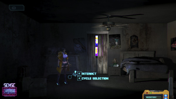 Игра Sense - 不祥的预感: A Cyberpunk Ghost Story, скриншот