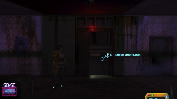 Игра Sense - 不祥的预感: A Cyberpunk Ghost Story, скриншот