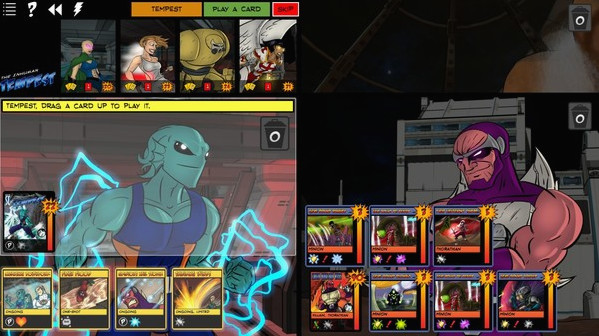 Игра Sentinels of the Multiverse, скриншот