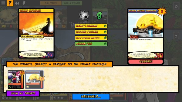 Игра Sentinels of the Multiverse, скриншот