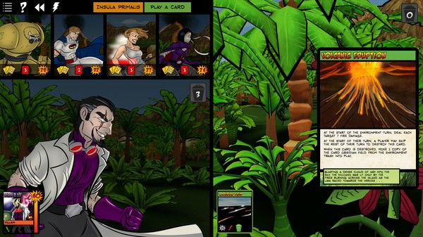 Игра Sentinels of the Multiverse, скриншот
