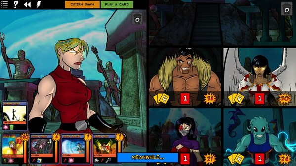 Игра Sentinels of the Multiverse, скриншот