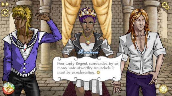 Игра Serafina's Crown, скриншот