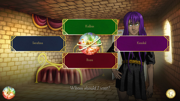 Игра Serafina's Crown, скриншот