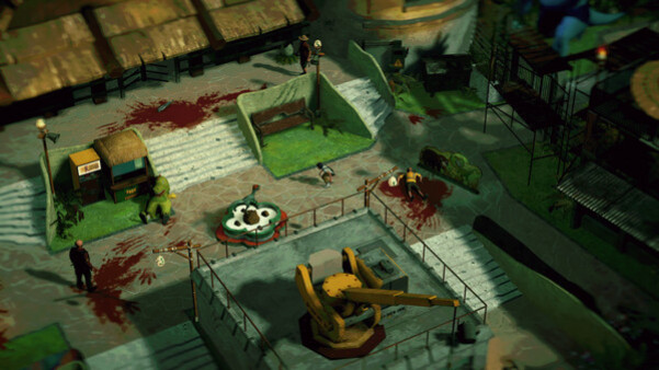 Игра Serial Cleaners - Dino Park, скриншот
