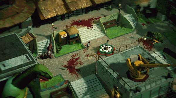 Игра Serial Cleaners - Dino Park, скриншот