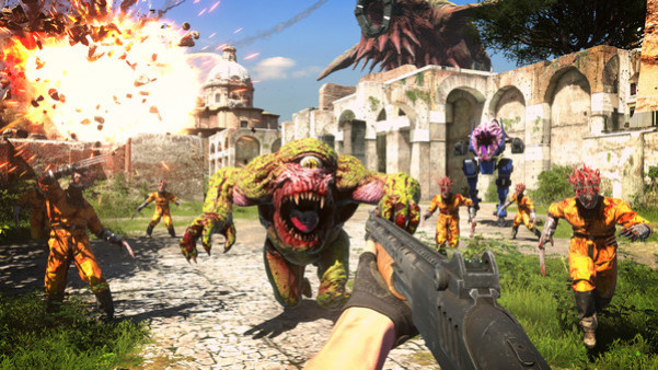 Игра Serious Sam 4, скриншот