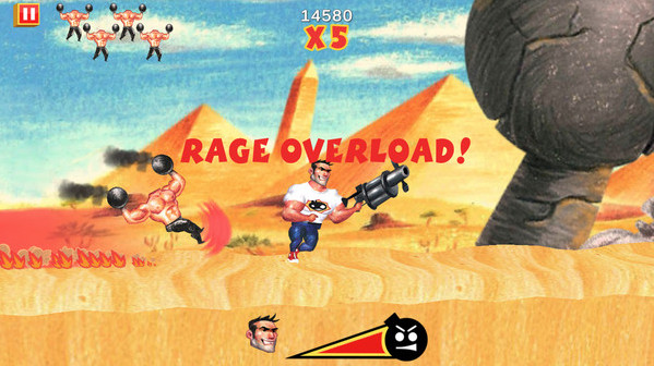 Игра Serious Sam: Kamikaze Attack!, скриншот