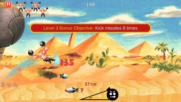 Игра Serious Sam: Kamikaze Attack!, скриншот