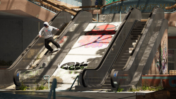 Игра Session: Skate Sim Abandoned Mall, скриншот