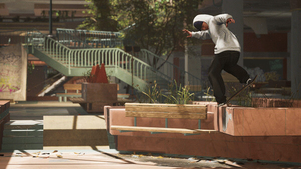 Игра Session: Skate Sim Abandoned Mall, скриншот