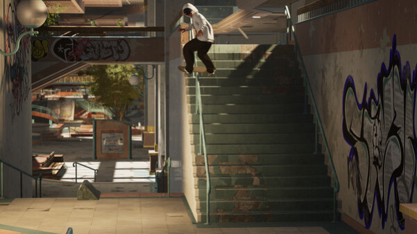 Игра Session: Skate Sim Abandoned Mall, скриншот