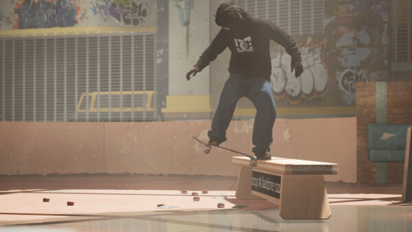 Игра Session: Skate Sim Abandoned Mall, скриншот