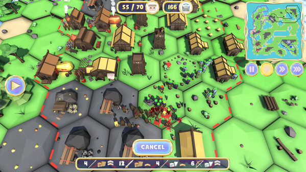 Игра Settle and Battle: New Empires, скриншот