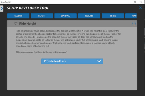 Игра Setup Developer Tool 2021, скриншот