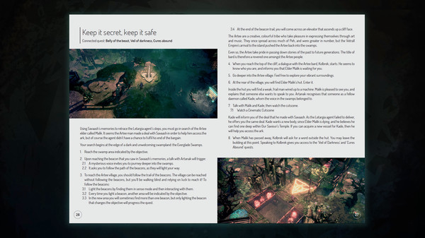 Игра Seven: Enhanced Edition - Artbook, Guidebook and Map, скриншот