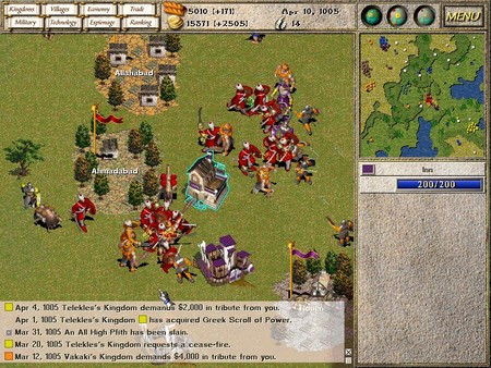 Игра Seven Kingdoms: Ancient Adversaries, скриншот