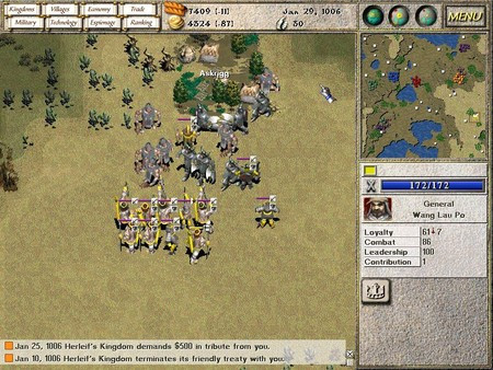 Игра Seven Kingdoms: Ancient Adversaries, скриншот