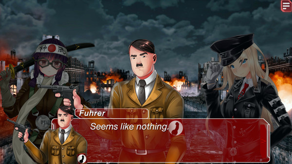 Игра SEX with HITLER, скриншот