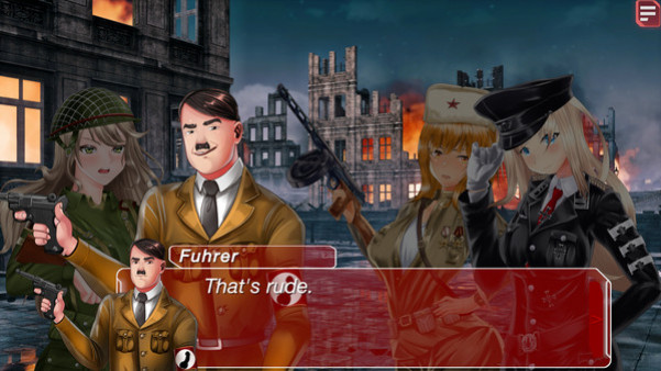 Игра SEX with HITLER, скриншот