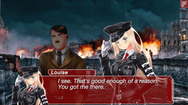 Игра SEX with HITLER, скриншот