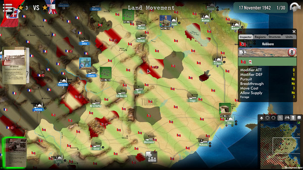 Игра SGS Afrika Korps: Tunisia, скриншот