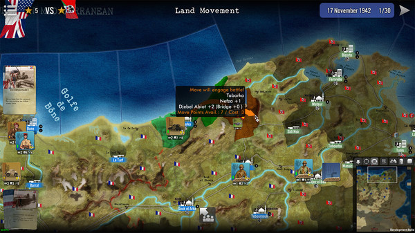 Игра SGS Afrika Korps: Tunisia, скриншот