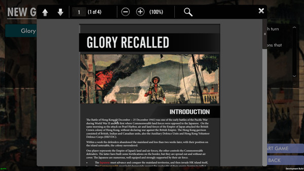 Игра SGS Glory Recalled, скриншот