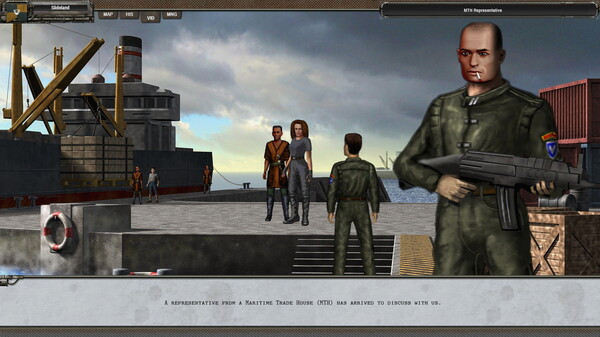 Игра Shadow Empire: Oceania, скриншот