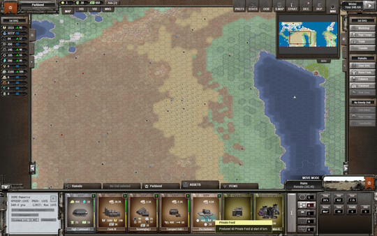 Игра Shadow Empire: Oceania, скриншот