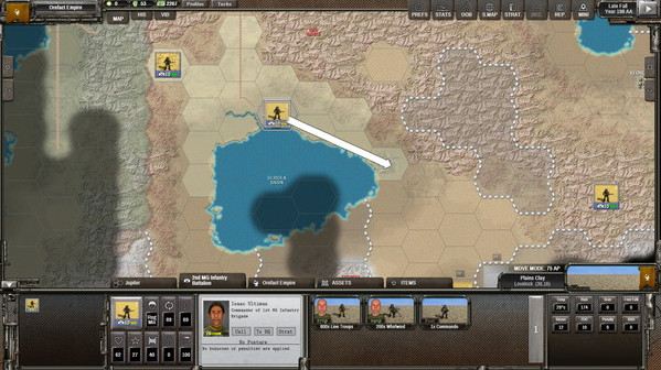 Игра Shadow Empire, скриншот