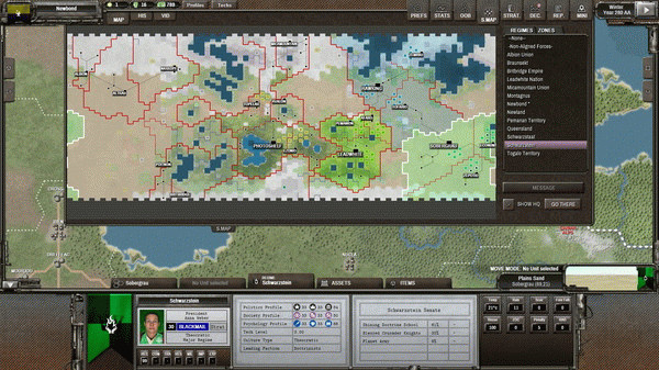 Игра Shadow Empire, скриншот