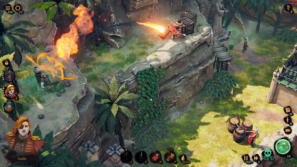 Игра Shadow Gambit: The Cursed Crew, скриншот