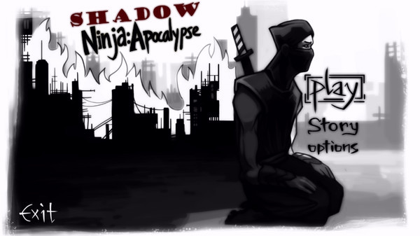 Игра Shadow Ninja: Apocalypse, скриншот