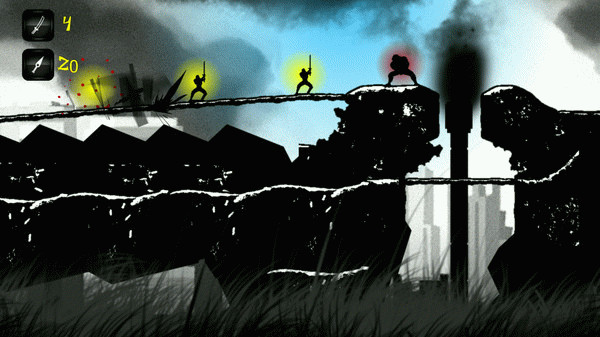 Игра Shadow Ninja: Apocalypse, скриншот