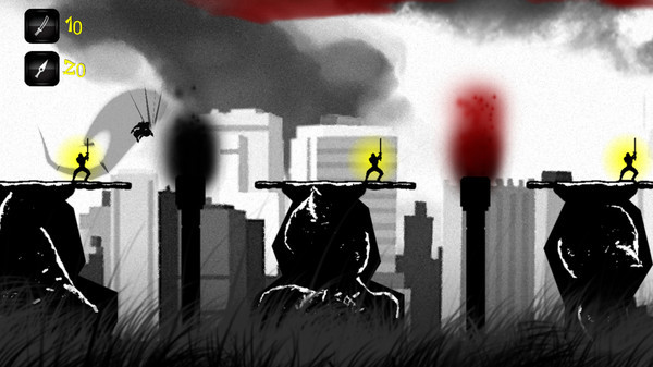 Игра Shadow Ninja: Endless Runner, скриншот