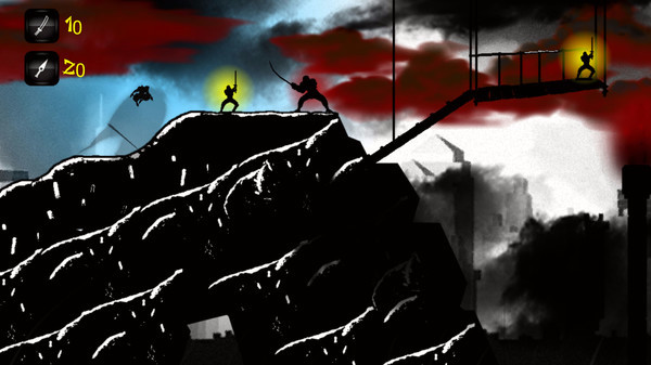 Игра Shadow Ninja: Endless Runner, скриншот