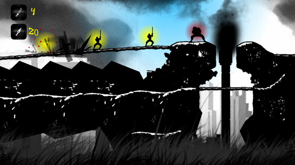 Игра Shadow Ninja: Endless Runner, скриншот