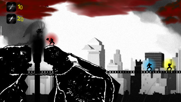 Игра Shadow Ninja: Endless Runner, скриншот