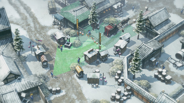 Игра Shadow Tactics: Blades of the Shogun, скриншот