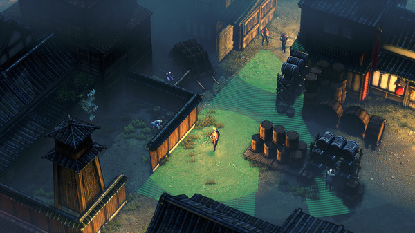 Игра Shadow Tactics: Blades of the Shogun, скриншот