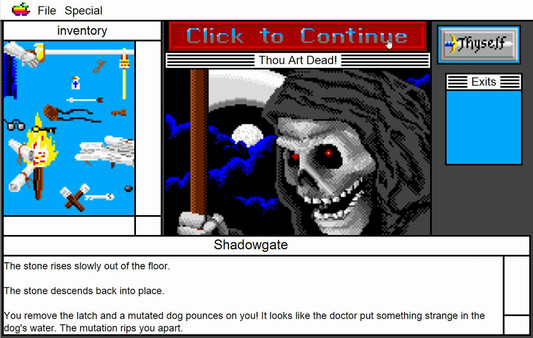 Игра Shadowgate: MacVenture Series, скриншот