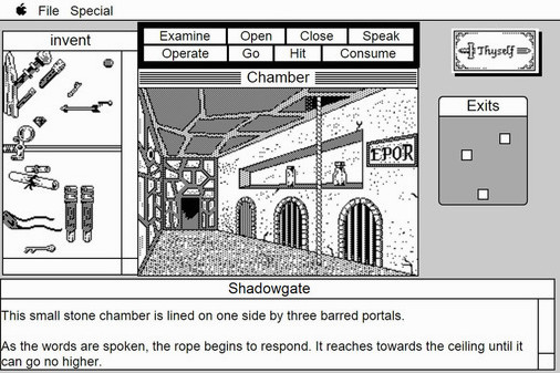 Игра Shadowgate: MacVenture Series, скриншот