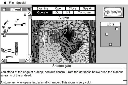 Игра Shadowgate: MacVenture Series, скриншот