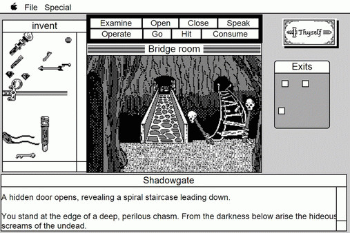 Игра Shadowgate: MacVenture Series, скриншот